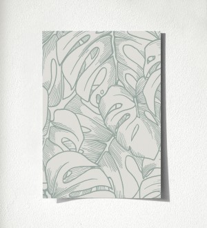 Muestra de papel pintado Palm River 680883 Palm River 680883