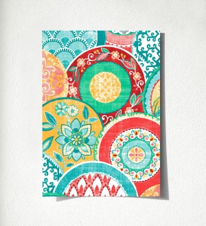 Muestra de papel pintado Bohemian Plates 679760 Bohemian Plates 679760