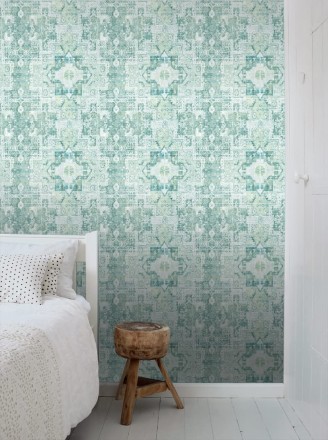 Papel pintado mosaico étnico estilo boho Boho Etnik 676905