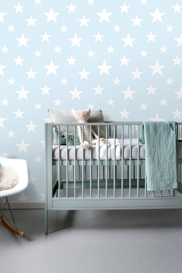 GAULAN 681983 - Papel Pintado Infantil de Cielo Azul con Estrellas Doradas  para Pared habitación Dormitorio Infantil - Rollo de 10 m x 0,52 m :  : Bricolaje y herramientas