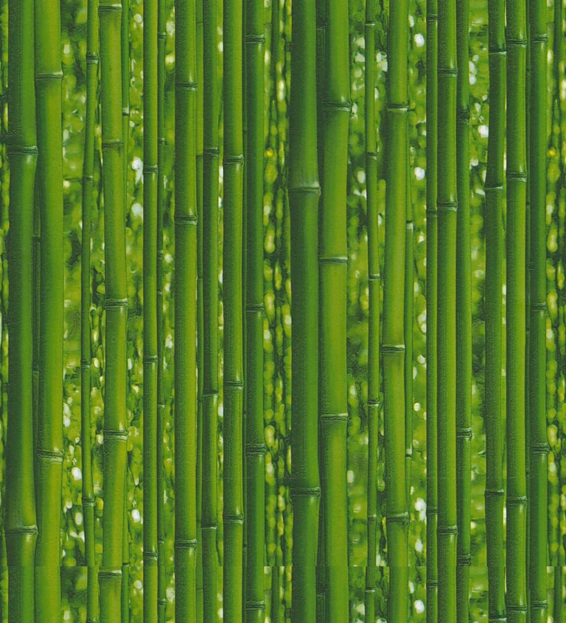 Papel pintado cañas de bambú verde tropical Arbus 453906
