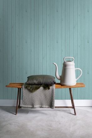 Papel pintado listones de madera estilo nórdico Sintra Wood 677273