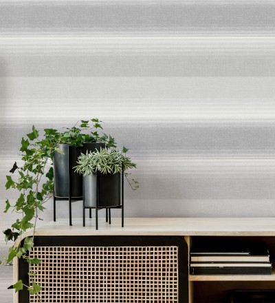 Papel pintado rayas anchas difuminadas Oralia Stripes 681317
