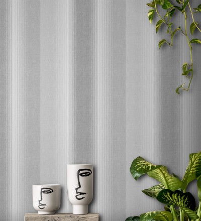 Papel pintado rayas anchas difuminadas Oralia Stripes 681317