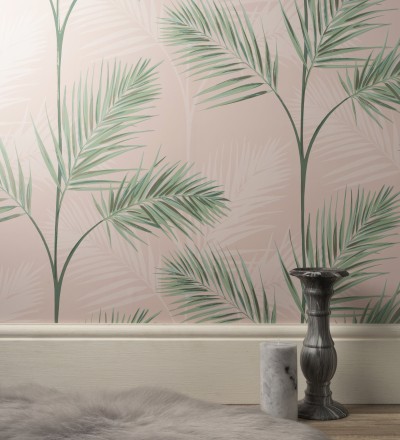 Papel pintado de hojas de palmeras Hawaii Palms 680913