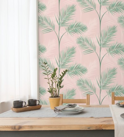 Papel pintado de hojas de palmeras Hawaii Palms 680913