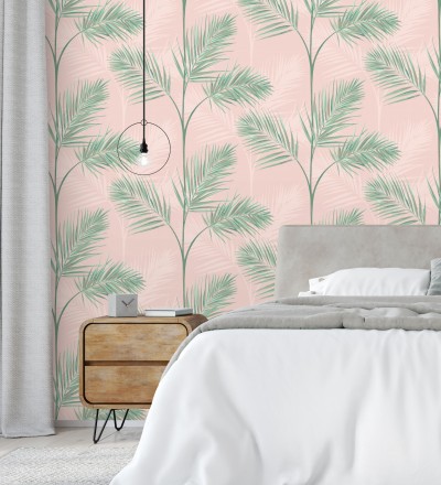 Papel pintado de hojas de palmeras Hawaii Palms 680913