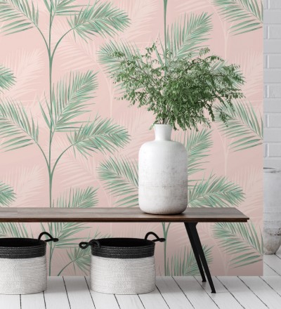 Papel pintado de hojas de palmeras Hawaii Palms 680913