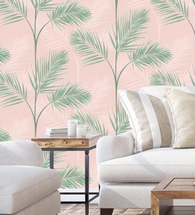 Papel pintado de hojas de palmeras Hawaii Palms 680913