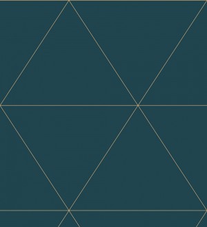 Papel pintado geométrico rombos grandes estilo art déco Windsor 679479