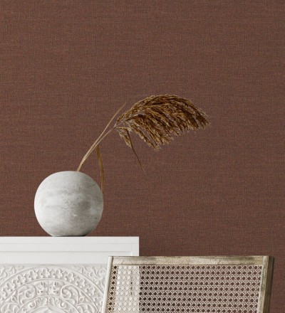 Papel pintado efecto tela de lino jaspeada texturizada Liverpool 681033