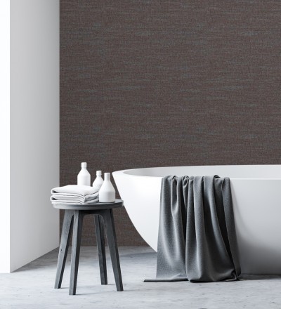 Papel pintado efecto tela de lino jaspeada texturizada Liverpool 681035