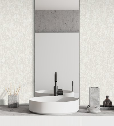 Papel pintado textura de piedra industrial con relieve Allure Texture 681636