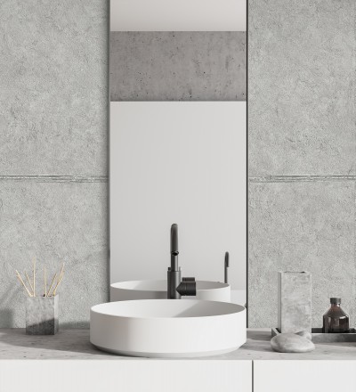 Papel pintado bloques de cemento industrial Deimos 681686