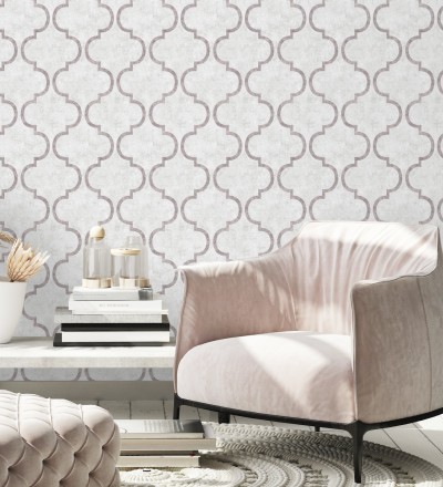 Papel pintado geométrico estilo finlandés Helsinki Ornaments 676314