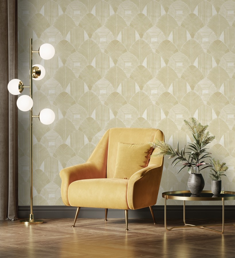 Papel pintado geométrico de estilo étnico   Beirut Palace 680848