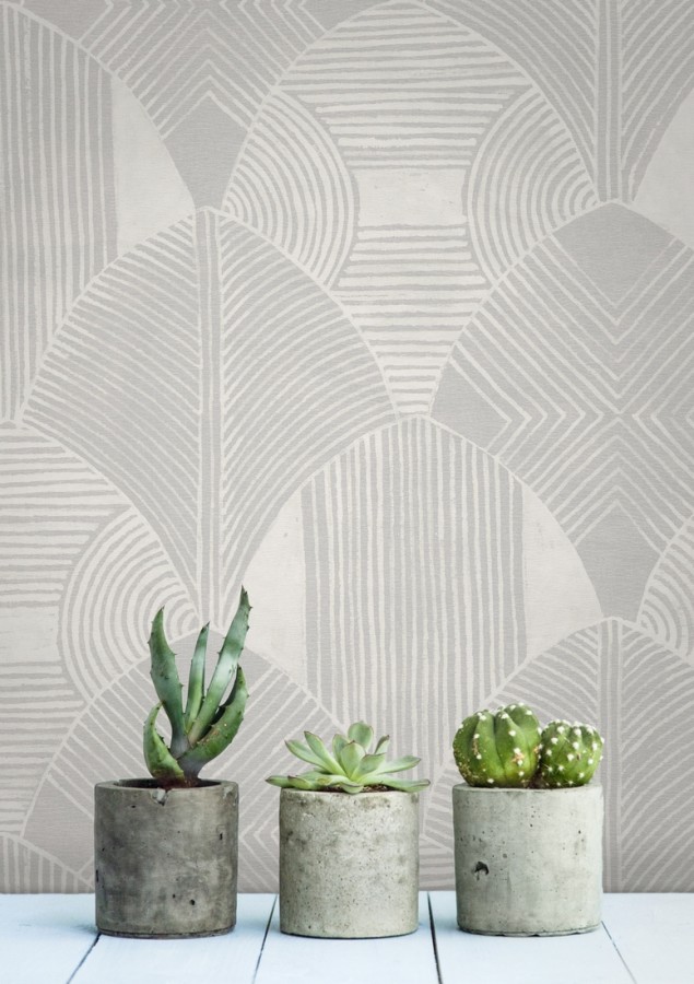 Papel pintado geométrico de estilo étnico   Beirut Palace 680851