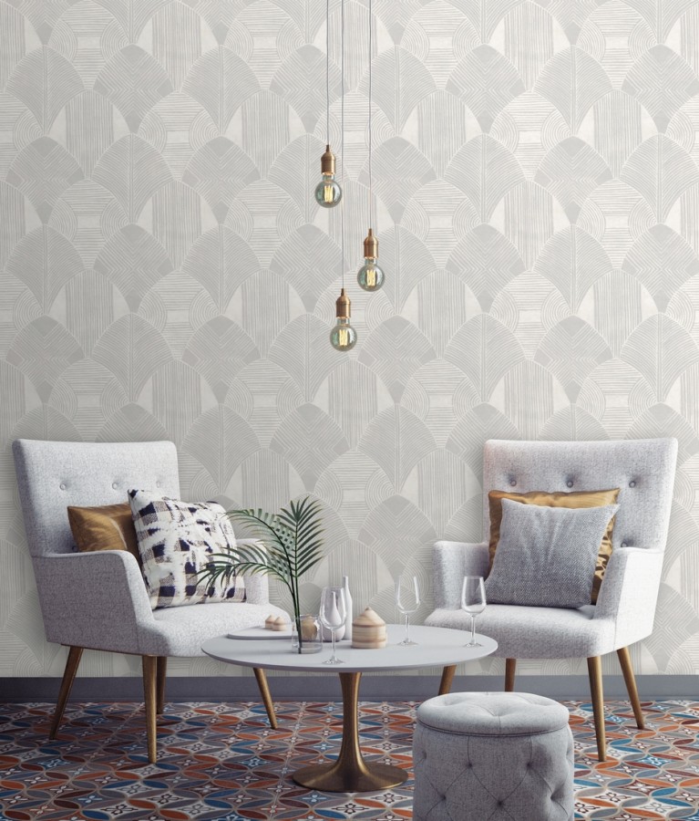 Papel pintado geométrico de estilo étnico   Beirut Palace 680851