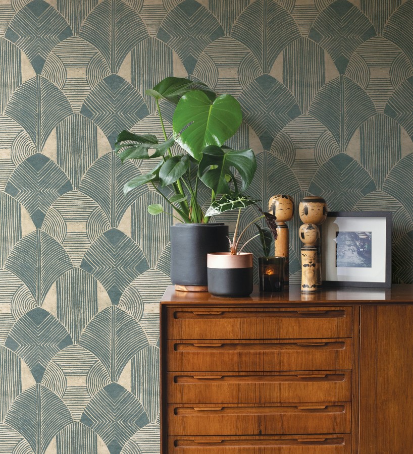 Papel pintado geométrico de estilo étnico   Beirut Palace 680852