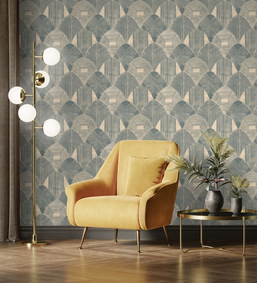 Papel pintado geométrico de estilo étnico   Beirut Palace 680852