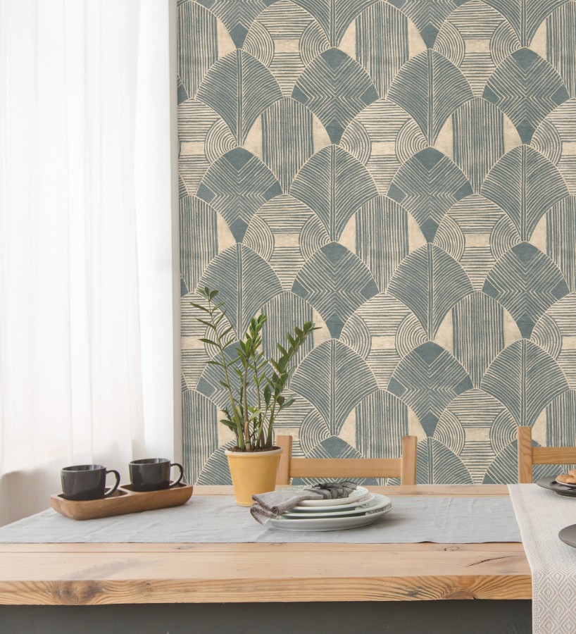 Papel pintado geométrico de estilo étnico   Beirut Palace 680852