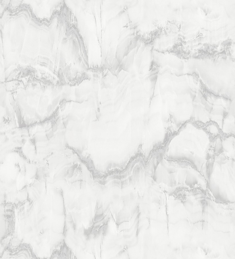 Papel pintado efecto mármol blanco vetas grises Veneto Marble 680935