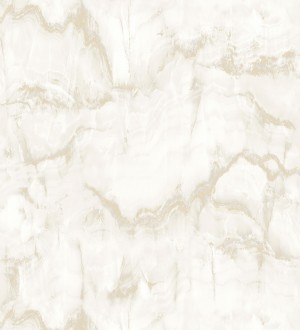 Papel pintado efecto mármol blanco vetas beige Veneto Marble 680936
