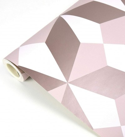 Papel pintado de estrellas grandes con detalles metalizados Luxury Stars 680901