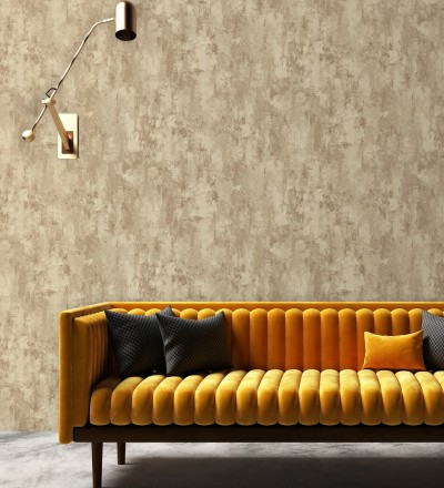 Papel pintado efecto hormigón con relieve Myrtos Stone 676334