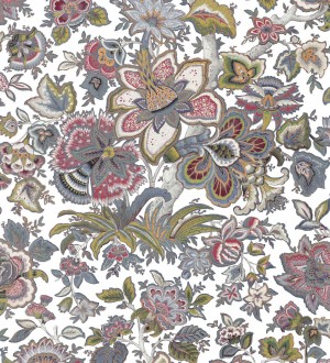 Papel pintado Casadeco Les Belles Toiles de Jouy - 87944213