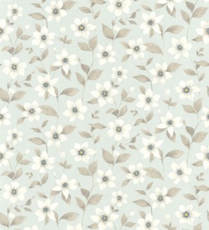 Papel pintado de flores pequeñas estilo Liberty Country Alicia Flowers 128323