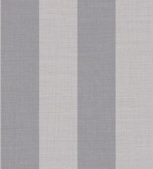 Papel pintado de rayas anchas de 13 cm textura efecto lino Herman Stripes 128370