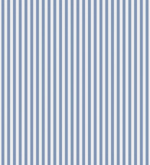 Papel pintado rayas finas infantiles azul Andy Stripes 128376