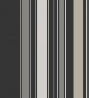 Papel pintado de rayas modernas con efectos metalizados Edison Stripes 128379