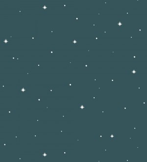 Papel pintado infantil de estrellas fondo azul Starry Sky 128489