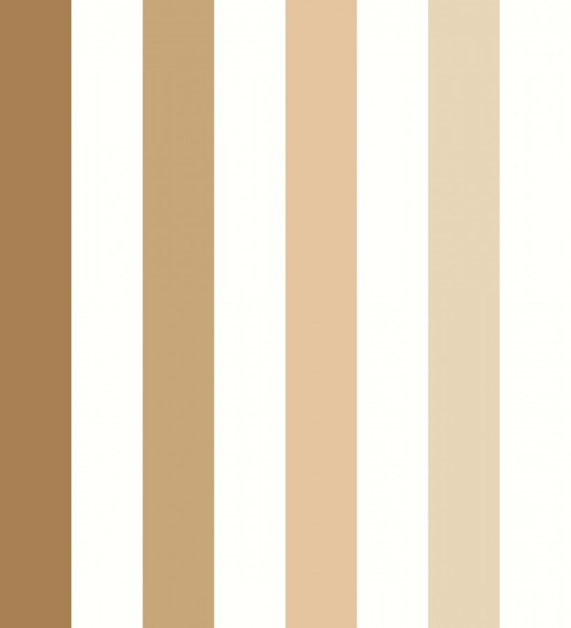 Papel pintado de rayas gama de color del marrón al beige Fenris stripes 128522
