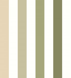 Papel pintado de rayas gama de color del beige al verde Fenris stripes 128524