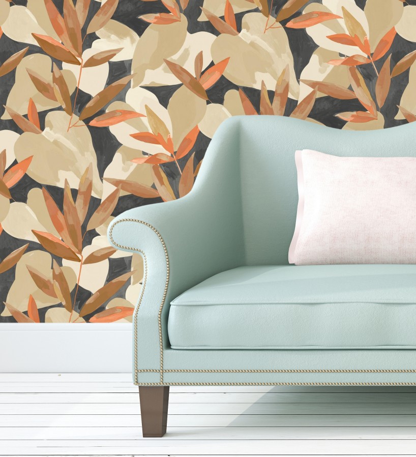 Transforma tu habitación con este papel pintado floral de Leroy