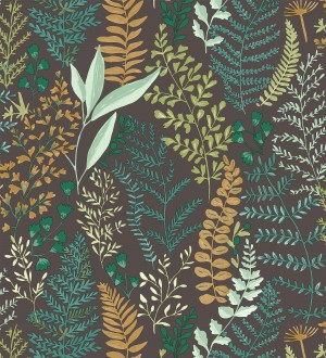 Papel pintado de plantas silvestres del campo Audel Leaves 128689