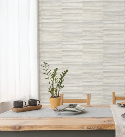 Papel pintado lascas de madera con inserciones en oro Jabarl 681860