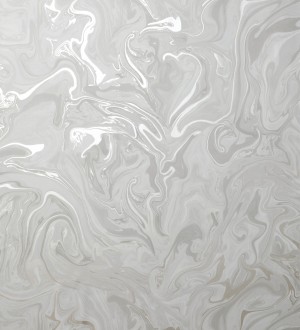 Papel pintado efecto mineral piedra de ágata blanca Mirko 681963