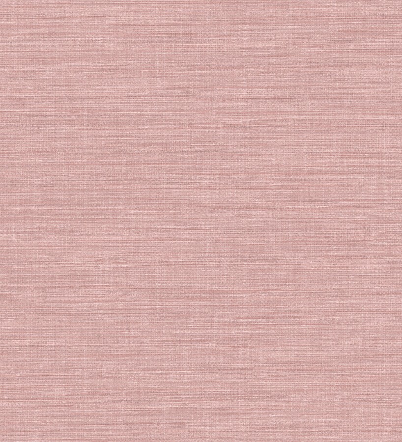 Papel pintado liso de fibras vegetales en tonos rosa efecto nacarado Nora Texture 681994