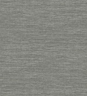 Papel pintado rafia con fibras de sisal teñido de gris visón Studs Texture 682097