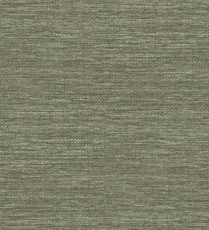 Papel pintado rafia con fibras de sisal teñido de verde Studs Texture 682098