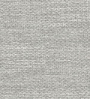 Papel pintado rafia con fibras de sisal teñido de gris Studs Texture 682099