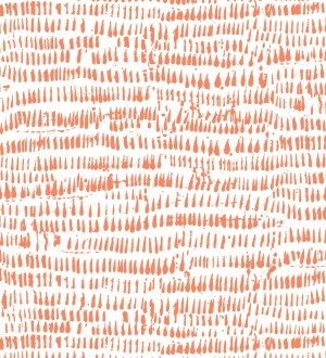 Papel pintado abstracto rojo coral estilo étnico Happy April 682160