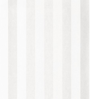 Papel pintado de rayas nácar y blanco Gary Stripes 128385