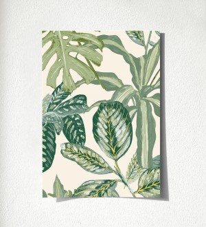 Muestra de papel pintado Manaos Leaves 128642 Manaos Leaves 500128642