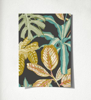 Muestra de papel pintado Manaos Leaves 128643 Manaos Leaves 500128643
