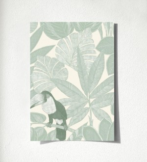 Muestra de papel pintado Yumalay Parrots 128647 Yumalay Parrots 500128647